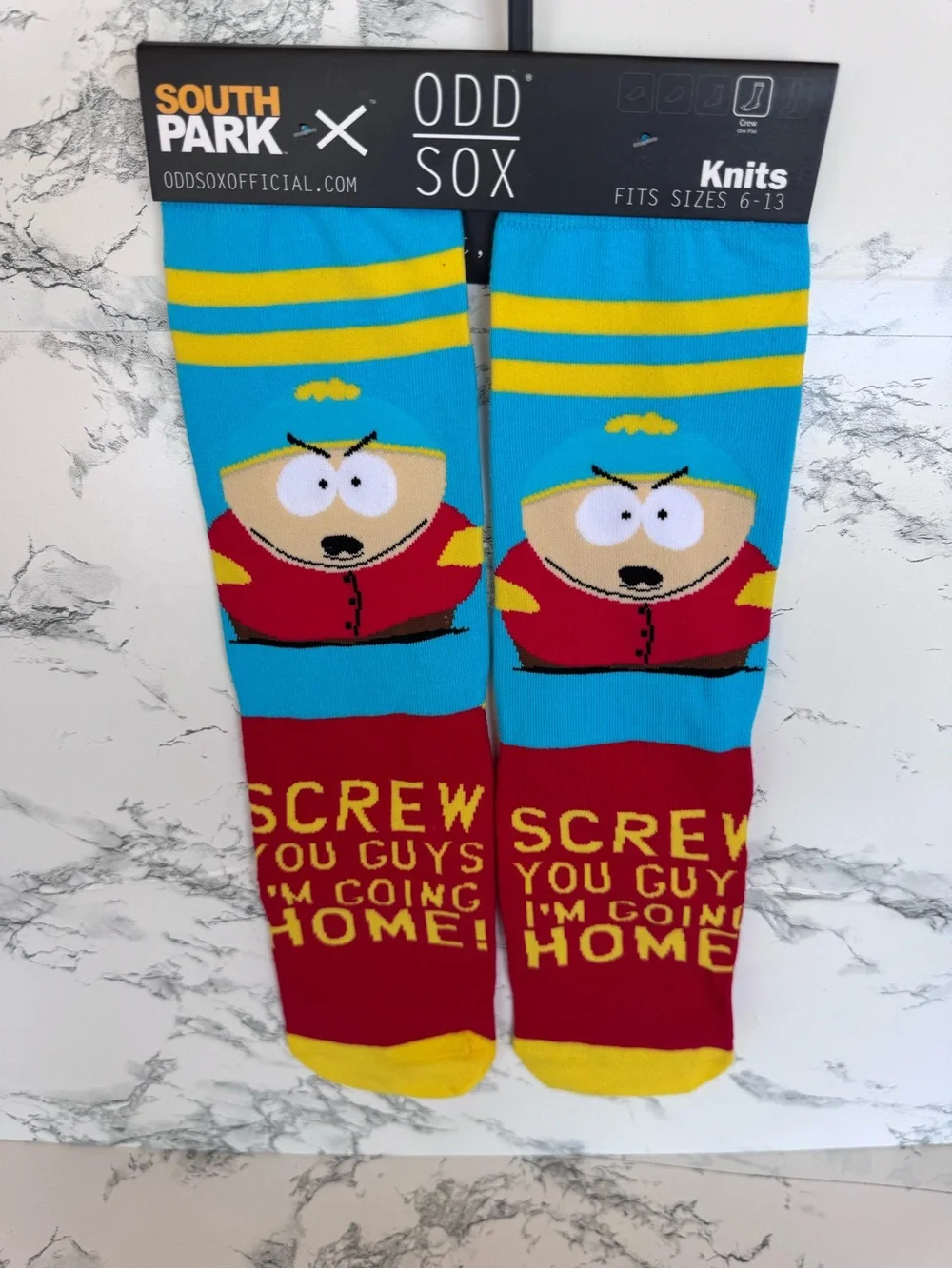 Odd Sox South Park Cartman Socks